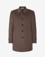 Brown pure wool beaver coat