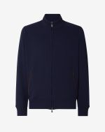 Marineblauw sweatshirt van katoen