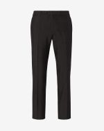 Black classic silk pants