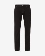 Black stretch cotton jeans