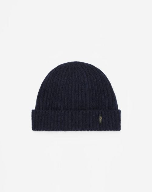 Navy blue Sublime Cashmere beanie